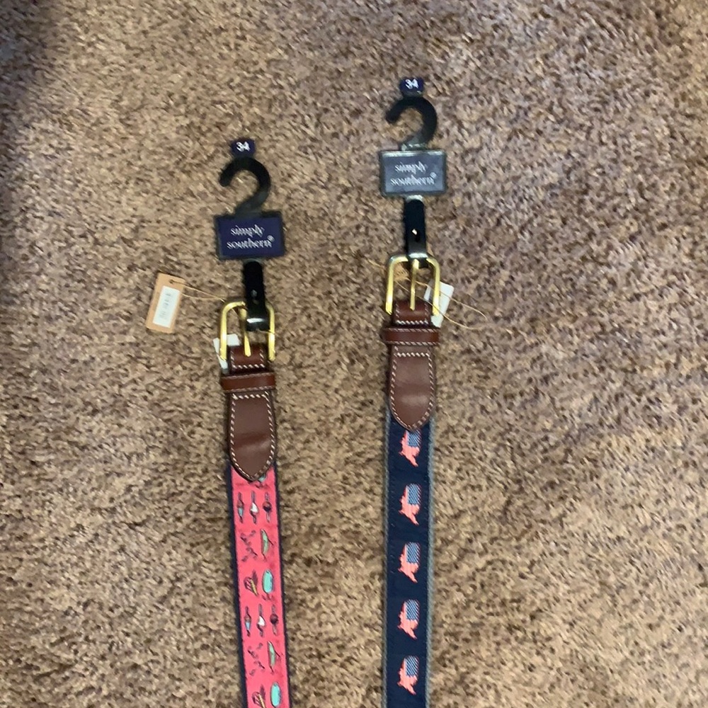 Men’s Ribbon Belts - Simply Southern (2)